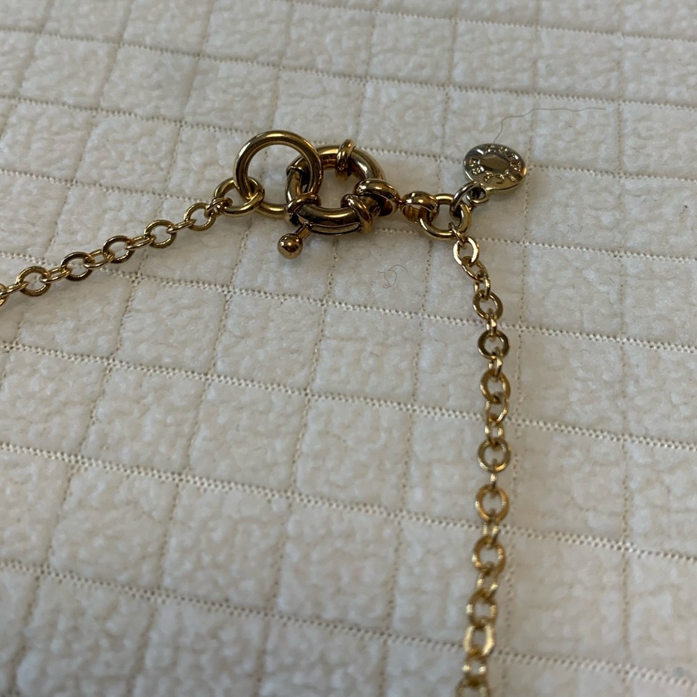 J Crew faceted coral beaded necklace - Picture 3 of 7